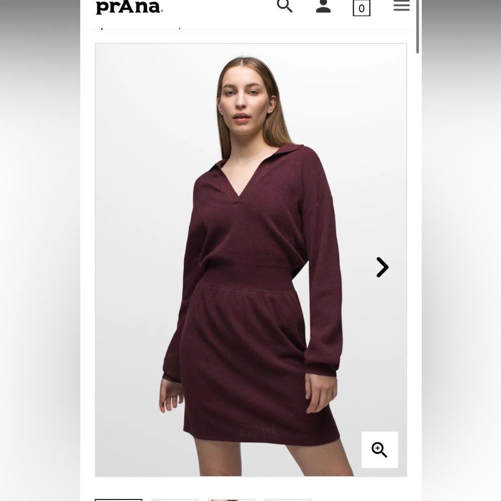 Prana Melani dress. New w/tag